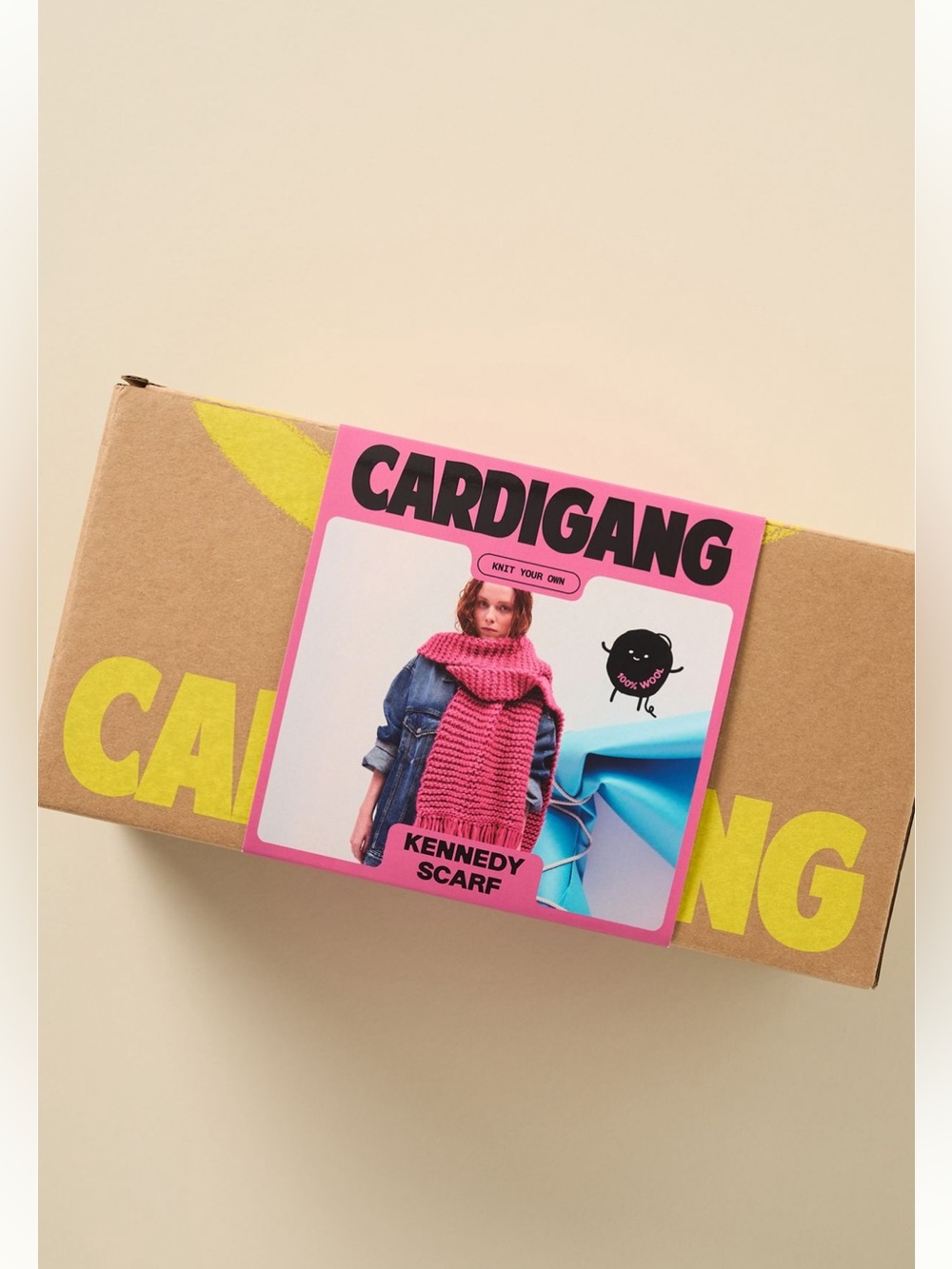 Cardigang Kennedy Scarf Kit - Hot Pink